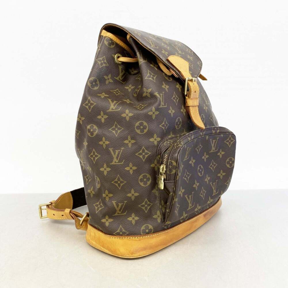 LOUIS VUITTON Authentic Brown Monogram Backpack - Picture 2 of 14